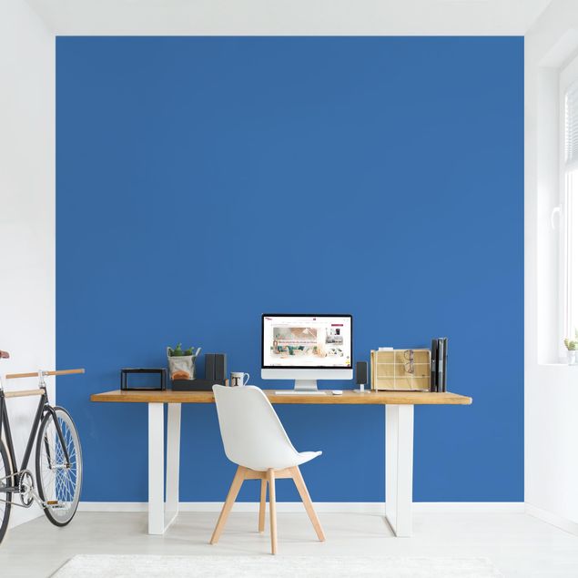tapisserie panoramique Couleur Bleu Royal