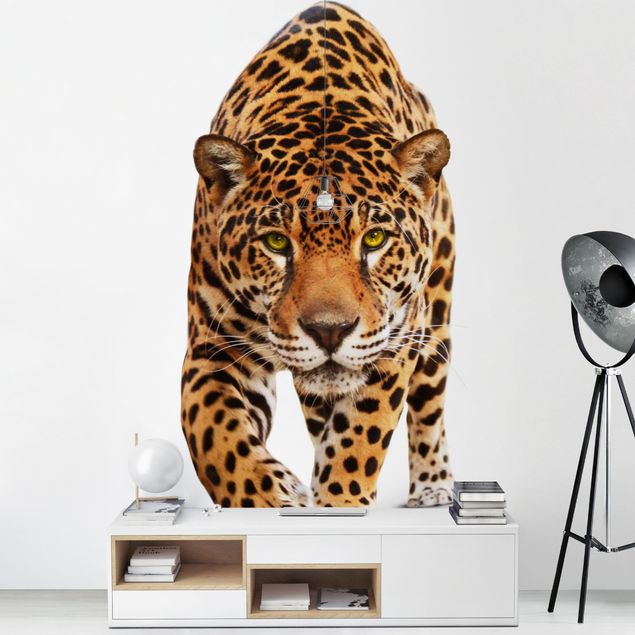 Papier peint panoramique Jaguar rampant
