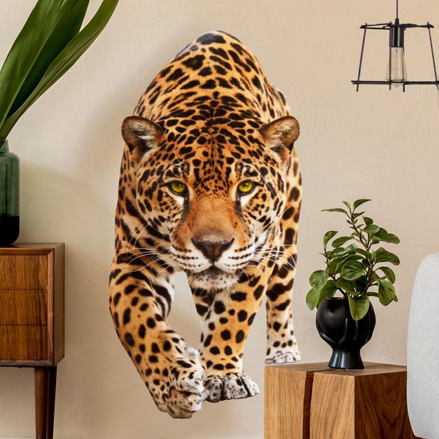 Sticker mural - Creeping Jaguar