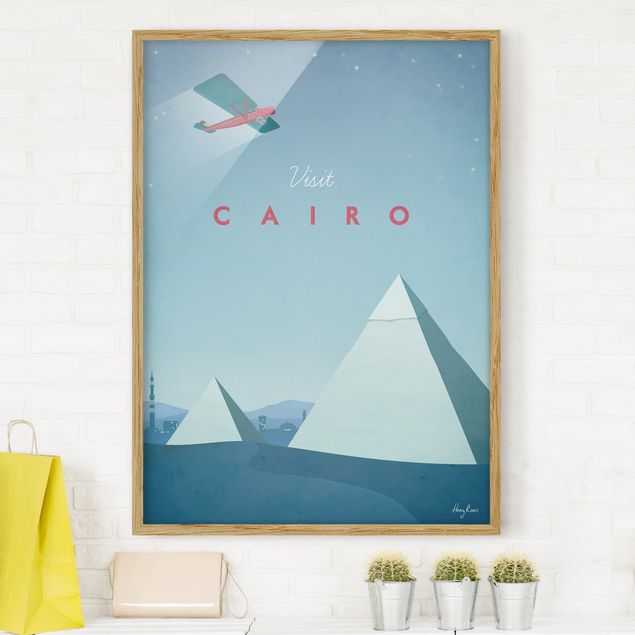 Déco murale cuisine Poster de voyage - Le Caire