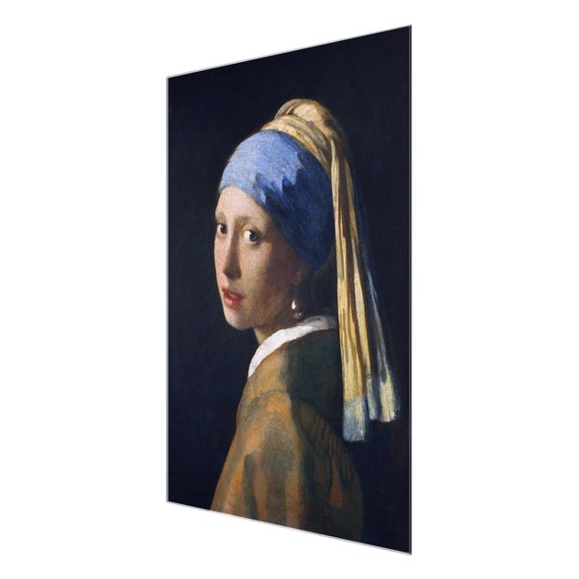 Tableau reproduction Jan Vermeer Van Delft - Fille avec une boucle d'oreille en perle
