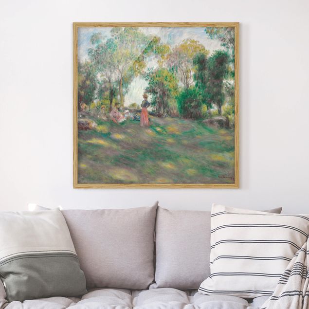 Tableaux paysage Auguste Renoir - Paysage avec figures