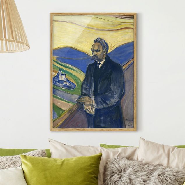 Décoration artistique Edvard Munch - Portrait de Friedrich Nietzsche