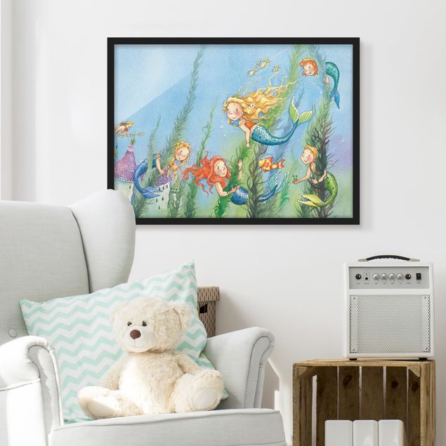 Poster encadré - Matilda The Mermaid Princess