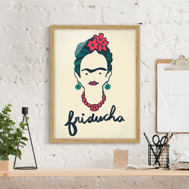 Déco murale cuisine Frida Kahlo - Friducha