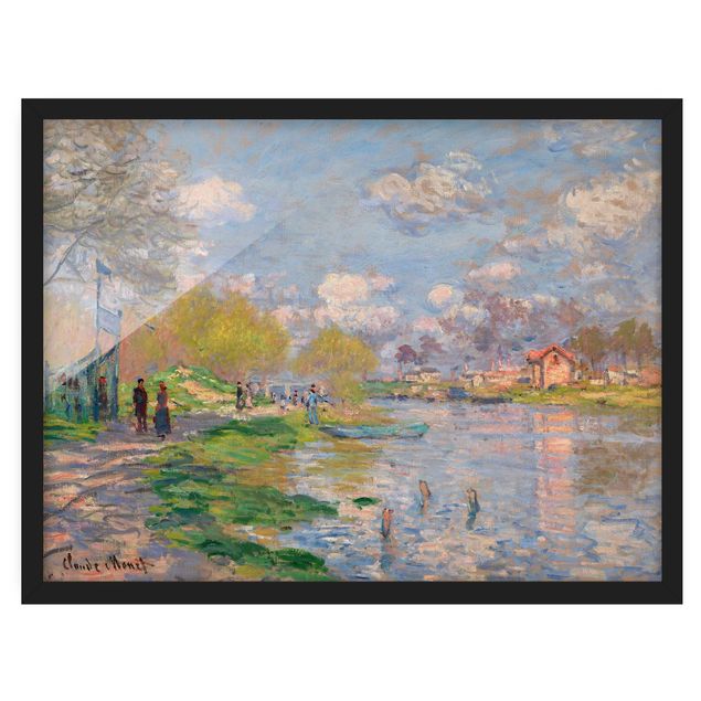 Tableaux Artistiques Claude Monet - Printemps sur la Seine