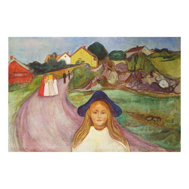 Tableaux Artistiques Edvard Munch - Nuit blanche