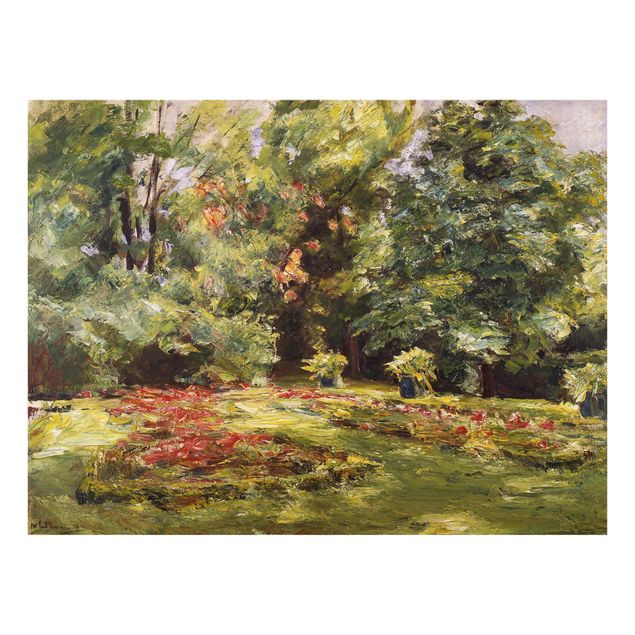 Tableau arbre Max Liebermann - Terrasse fleurie du Wannseegarten