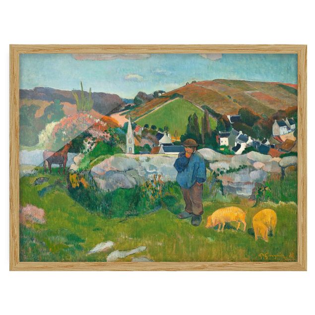 Tableaux Artistiques Paul Gauguin - Le bouvier