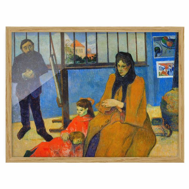 Tableau moderne Paul Gauguin - La famille Schuffenecker