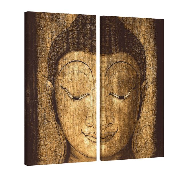 Tableaux modernes Bouddha souriant