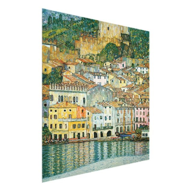 Tableaux Italie Gustav Klimt - Malcesine sur le lac de Garde