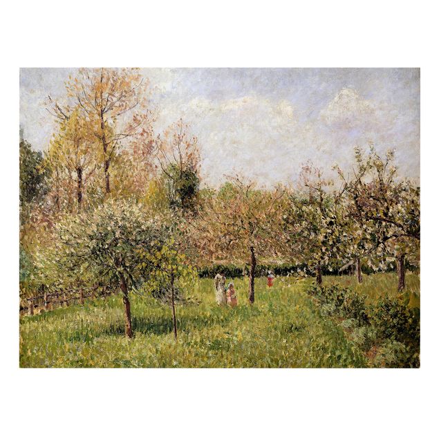 Tableau artistique Camille Pissarro - Printemps à Eragny