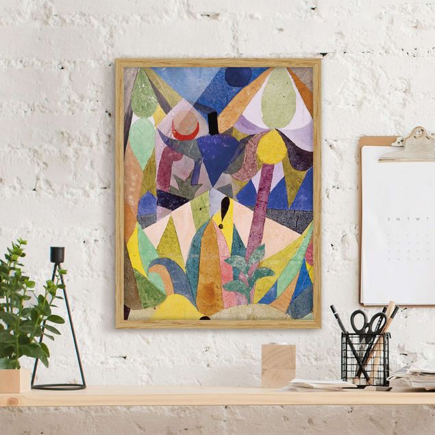 Tableaux paysage Paul Klee - Paysage tropical doux