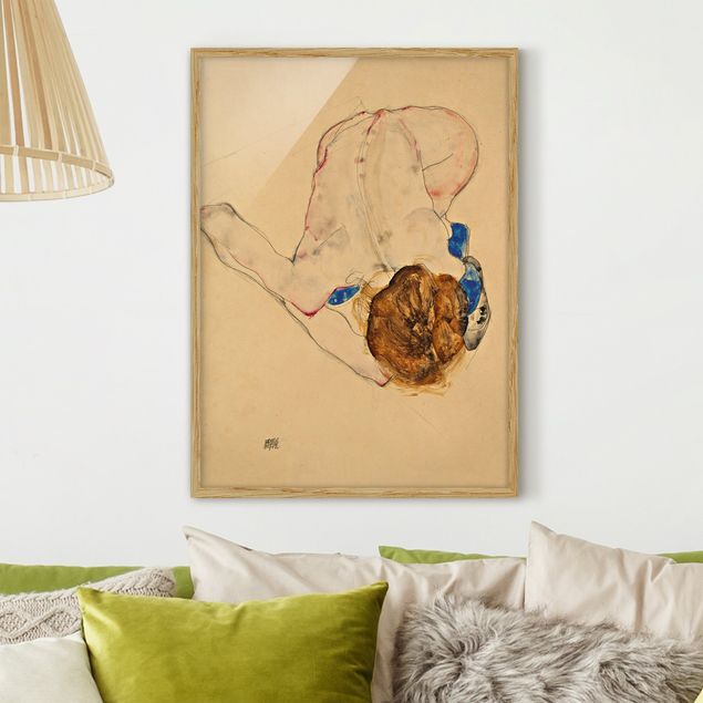Déco murale cuisine Egon Schiele - Acte de flexion avant
