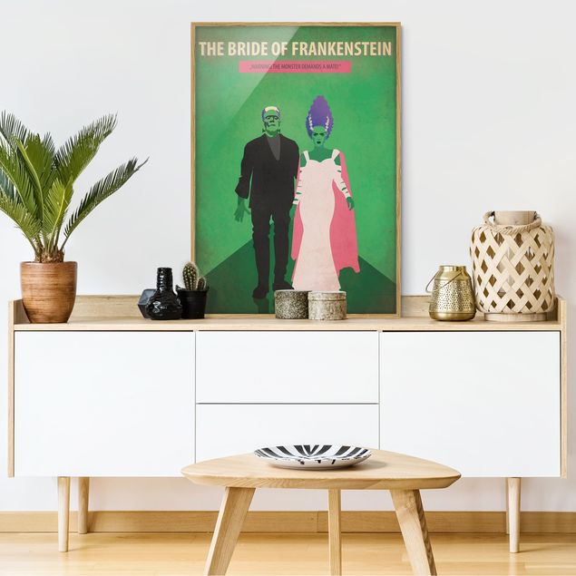 Tableaux moderne Affiche de film La Fiancée de Frankenstein