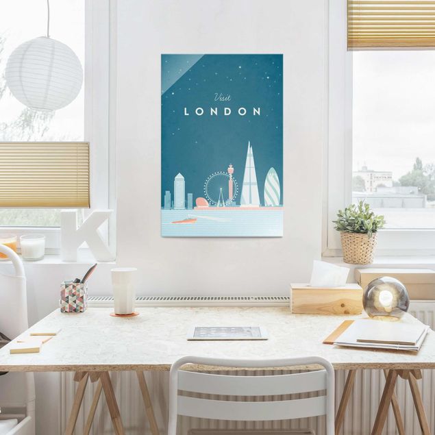 Tableau London Poster de voyage - Londres