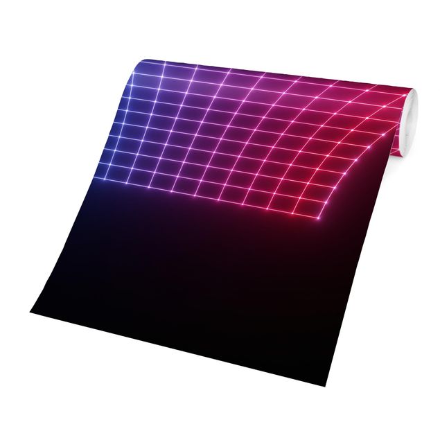 tapisserie panoramique Three-Dimensional Neon Light