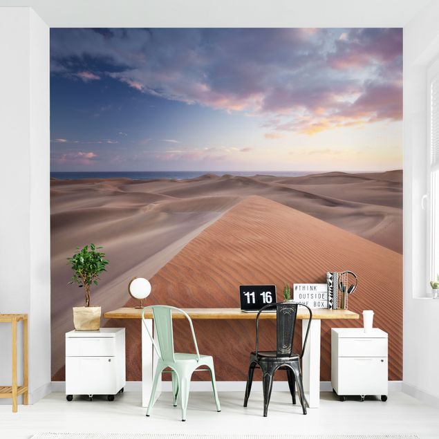 Papier peint panoramique dune Vue des dunes