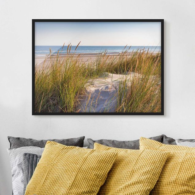Poster encadré - Beach Dune At The Sea