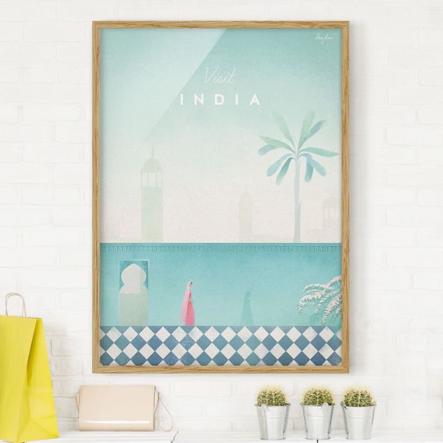 Déco mur cuisine Poster de voyage - Inde