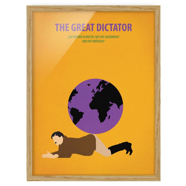 Tableaux reproductions Affiche de film Le Dictateur