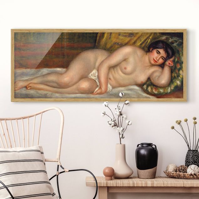 Déco murale cuisine Auguste Renoir - Nu féminin allongé (Gabrielle)