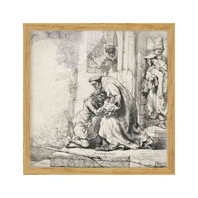 Tableau moderne Rembrandt van Rijn - Le retour du fils prodigue