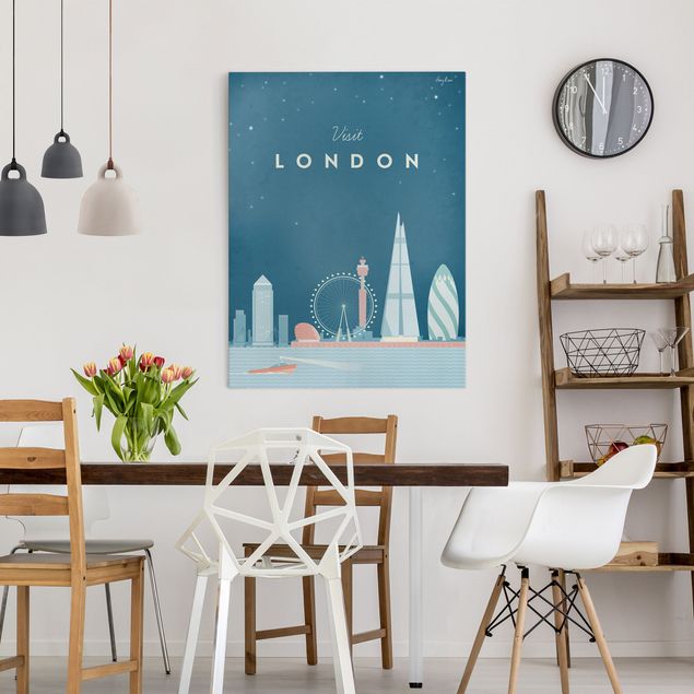 Tableaux Londres Poster de voyage - Londres