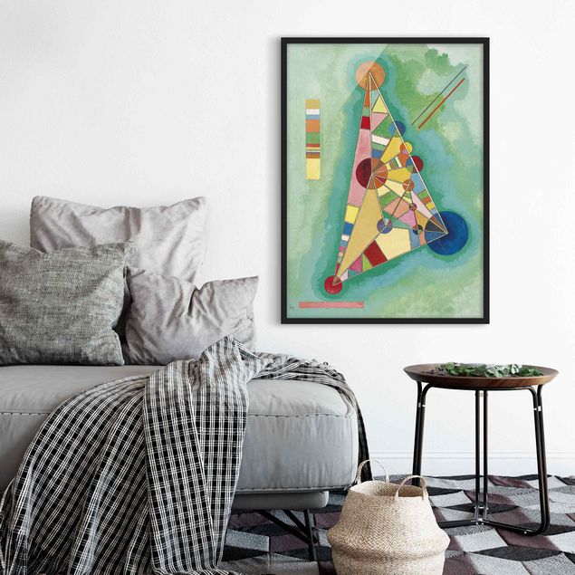 Tableaux Expressionnisme Wassily Kandinsky - Variété dans le triangle