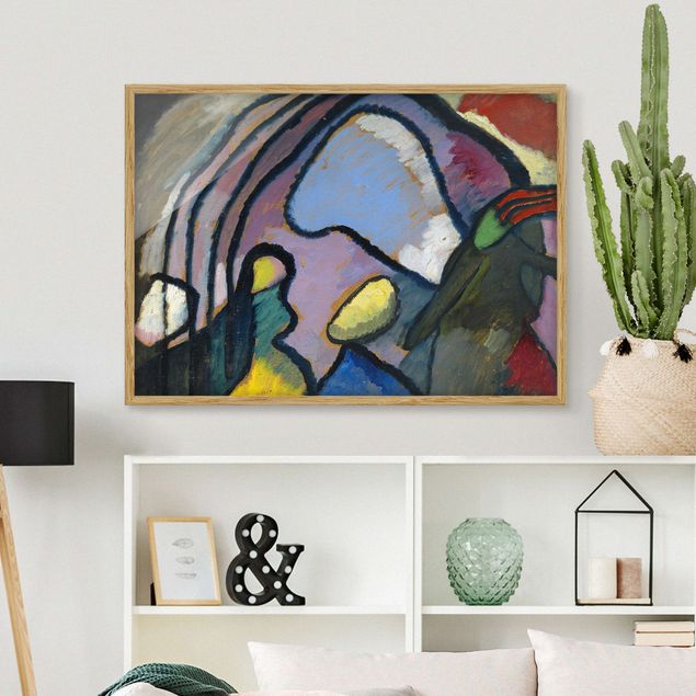 Tableau artistique Wassily Kandinsky - Étude pour l'improvisation 10