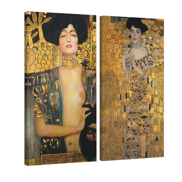Tableaux Artistiques Gustav Klimt - Judith et Adele