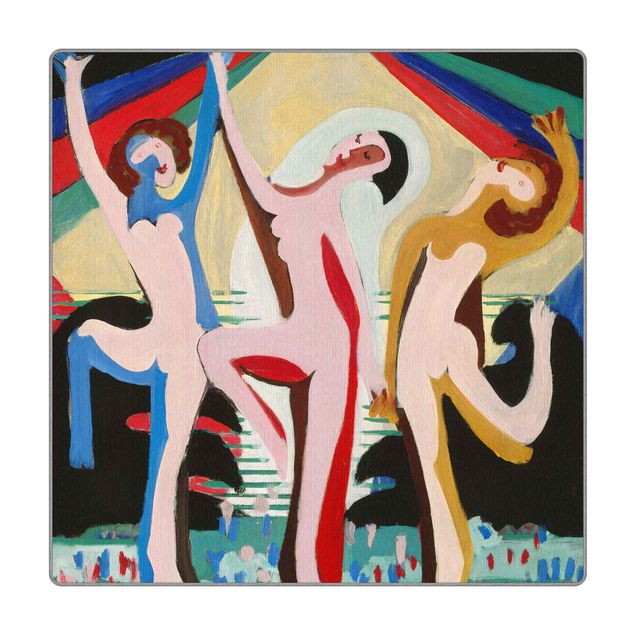 Reproductions tableaux Ernst Ludwig Kirchner - Flower Dance