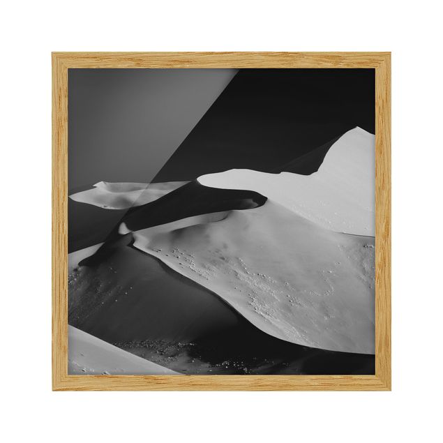 Affiches encadrées paysage Désert - Dunes Abstraites