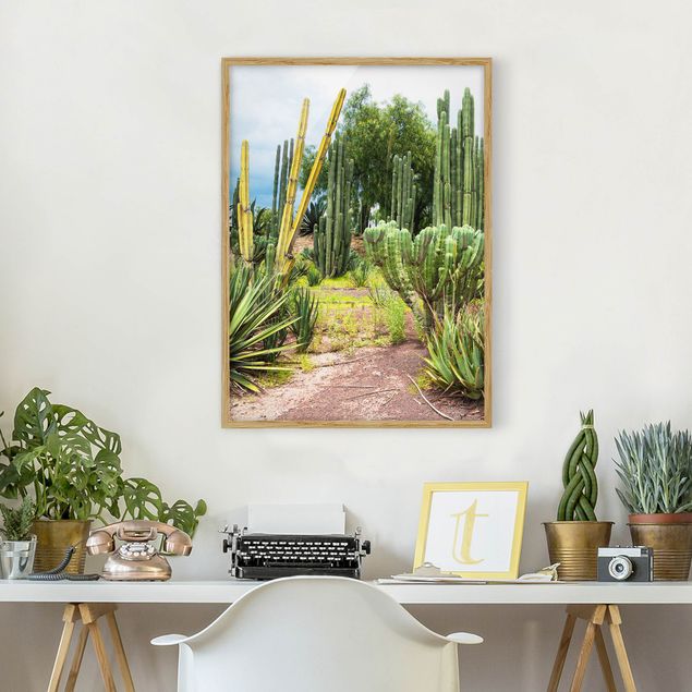 Tableau paysage Paysage de cactus