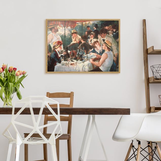 Tableaux Artistiques Auguste Renoir - Déjeuner de la fête du bateau