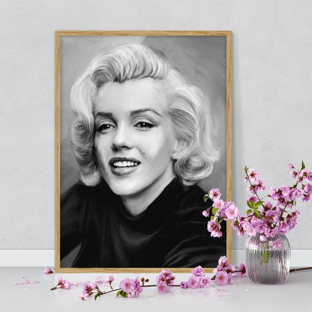 Déco murale cuisine Marilyn en privé