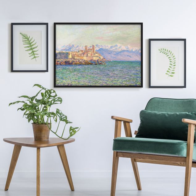 Tableau paysage Claude Monet - Antibes, Le Fort