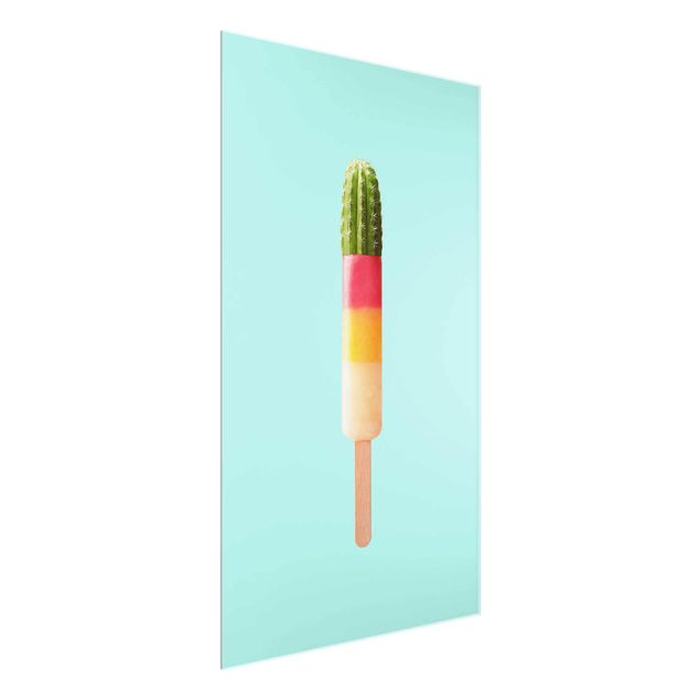 Tableaux reproductions Popsicle avec cactus