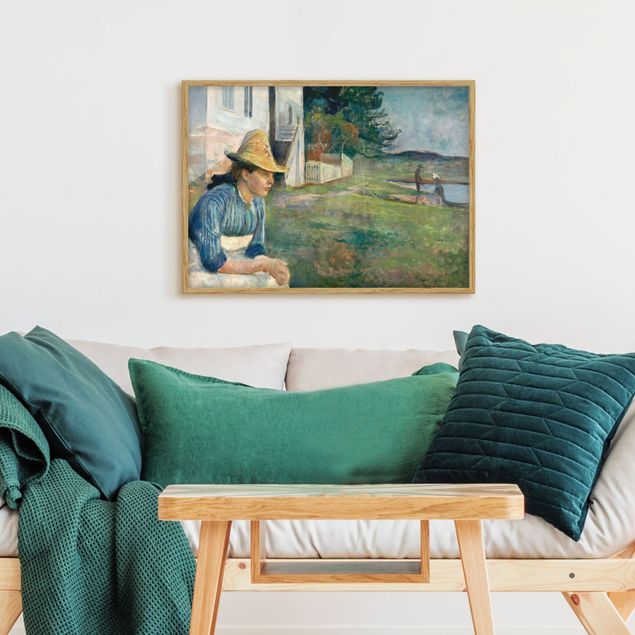 Tableaux Expressionnisme Edvard Munch - Soirée