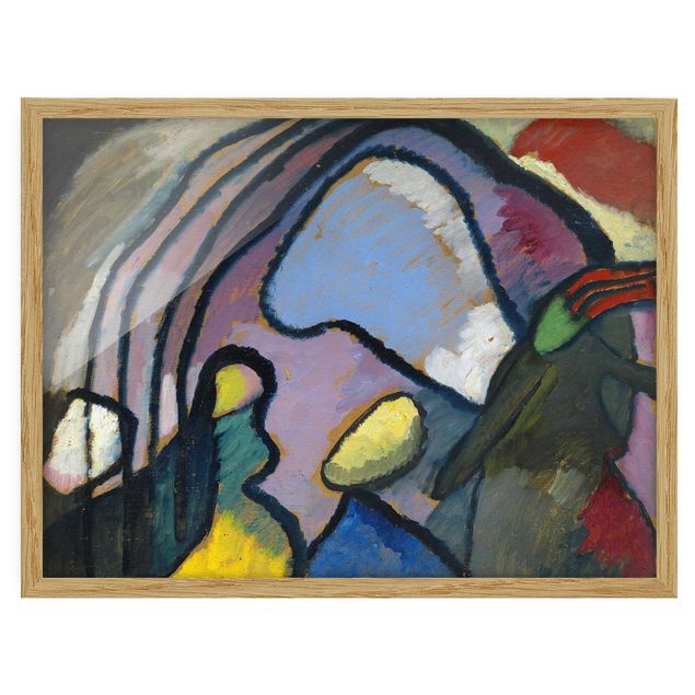 Tableau moderne Wassily Kandinsky - Étude pour l'improvisation 10