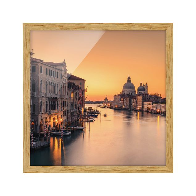 Tableau ville Venise dorée