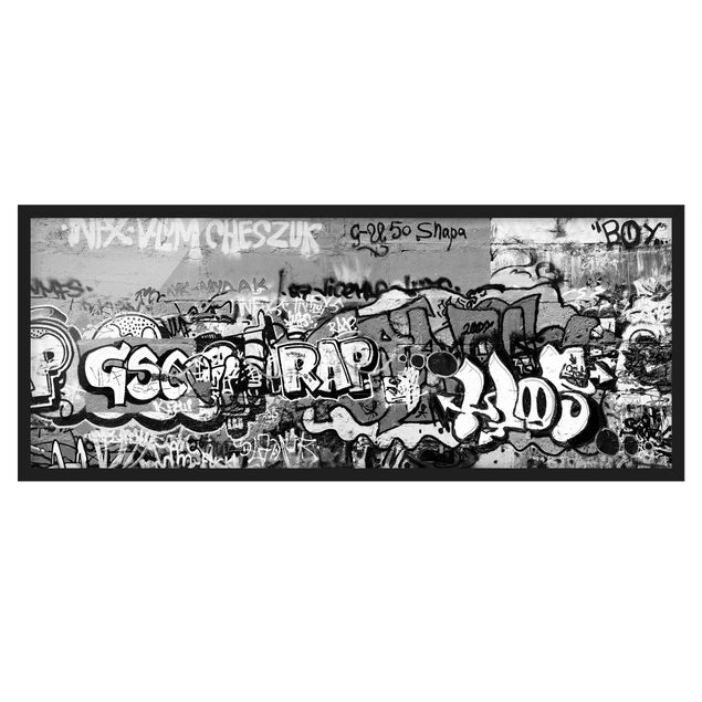 Affiches encadrées citations Art du graffiti