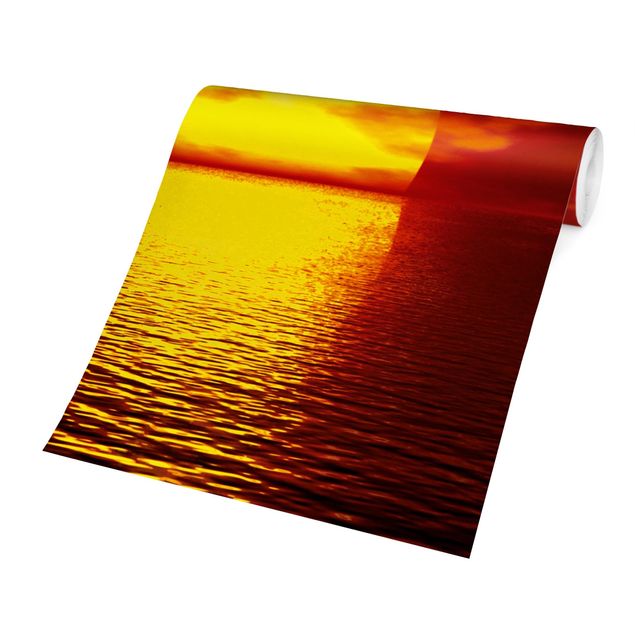 Papier peint plage Fantastic Sunset