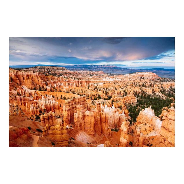 Papier peint panoramique Flamme de couleur du Grand Canyon
