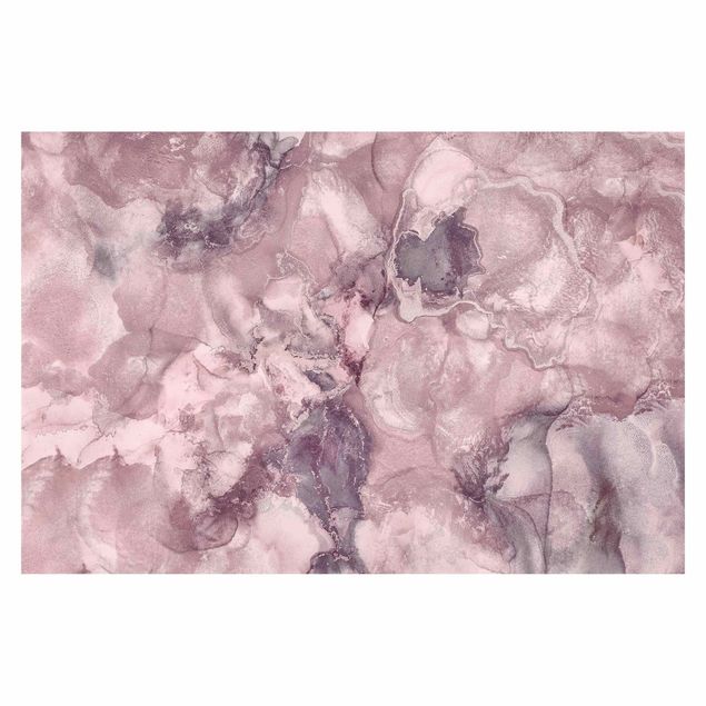 Tableaux de Andrea Haase Expériences de couleurs - Marbre - violet