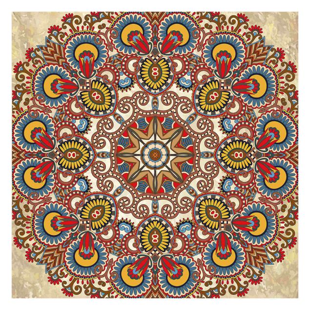 Papier peint - Coloured Mandala