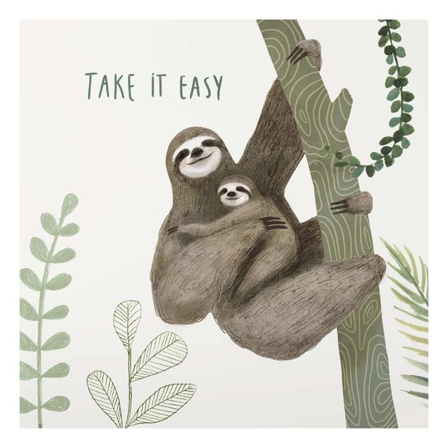 Tableaux Sloth Sayings - Easy