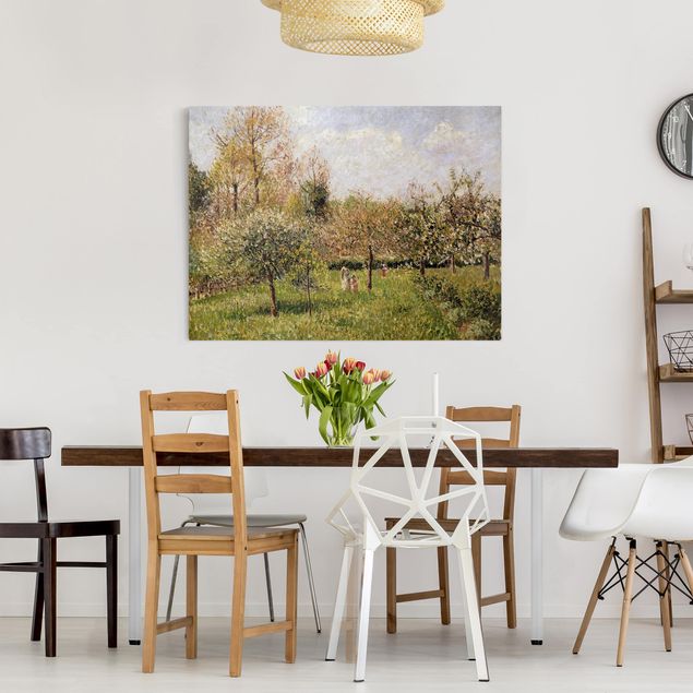 Tableau paysage Camille Pissarro - Printemps à Eragny