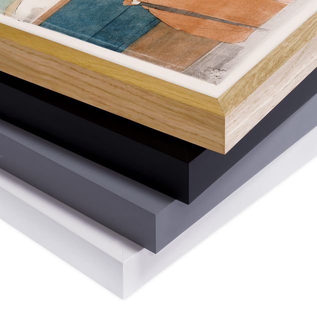 Tableaux modernes Mary Cassatt - Dans l'omnibus